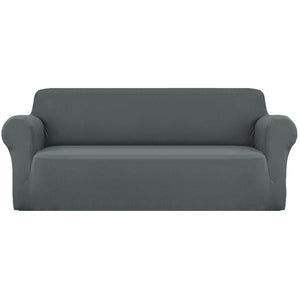 Sofa Cover | Couch Covers | 4 Seater | Stretch | Grey