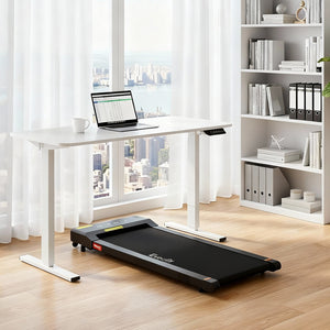 Walking Pad Treadmill + Standing Desk | 140cm Desk | 400mm Width