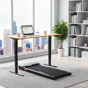 Under Desk Treadmill + Standing Desk | 120cm Desk | Walking Pad | 400mm