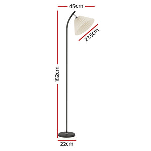 Artiss Floor Lamp LED Light Stand Modern Home Living Room Office Reading White