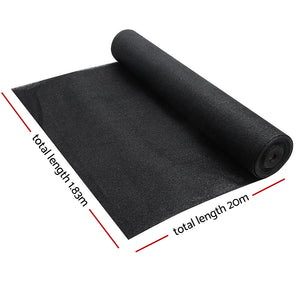 90% Shade Cloth | 1.83x20m | Shadecloth | Sail | Heavy Duty | Black
