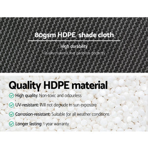30% Shade Cloth | 3.66x10m | Shadecloth | Wide | Heavy Duty | White