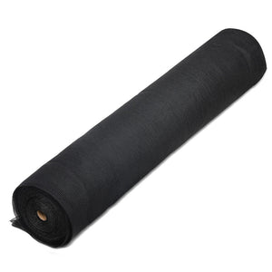 Instahut 30% Shade Cloth | 3.66x30m | Shadecloth Wide | Heavy Duty | Black