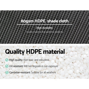 Instahut 30% Shade Cloth | 3.66x30m | Shadecloth Wide | Heavy Duty | White