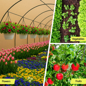 Instahut Shade Cloth 90% | 1.83x30m UV Resistant Shade Sail | Black Outdoor Cover