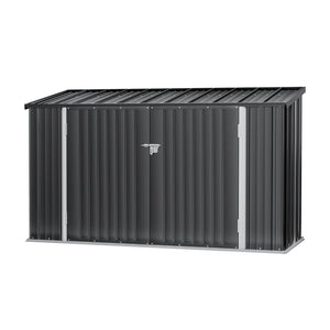 Garden Shed | 2.22x0.91m | Bike & Tool Storage | Double Door