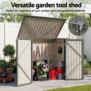 Wheelie Bin Storage Shed | Lockable Steel Garden Enclosure