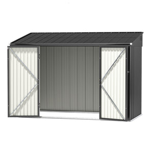 Galvanised Steel Shed | 3.05x1.5m | Outdoor Storage Workshop