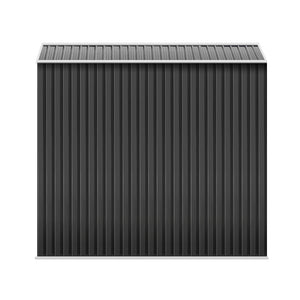 Garden Shed | 2.58x3.14M | Metal Base | Outdoor Storage Workshop | Shelter | Sliding Door