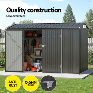 Outdoor Garden Shed | 3x2.18m | Storage Workshop Shelter