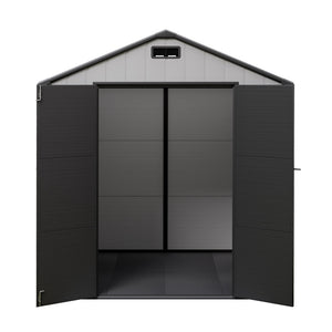 Garden Shed 2.15x2.14m | Outdoor Storage Shed | Tool Workshop Shelter | Metal Construction