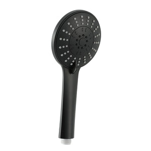 Handheld Shower Head | 4.5" | High Pressure | 5 Modes | Powerful | Round | Black