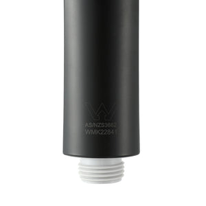 Handheld Shower Head | 4.5" | High Pressure | 5 Modes | Powerful | Round | Black