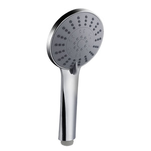 Handheld Shower Head | 4.5" | High Pressure | 5 Modes | Powerful | Round | Chrome