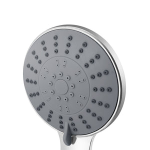 Handheld Shower Head | 4.5" | High Pressure | 5 Modes | Powerful | Round | Chrome