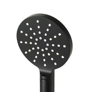 Handheld Shower Head | Wall Holder | 4.7'' | High Pressure | Adjustable 3 Modes | Black