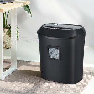 Electric Paper Shredder | Cross-Cut | 10-Sheet | Home Office