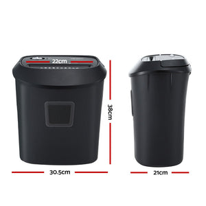 Electric Paper Shredder | Cross-Cut | 10-Sheet | Home Office