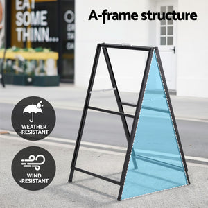 A1 A-Frame Sign Stand | Double Sided Poster Display | Outdoor | 60x90cm