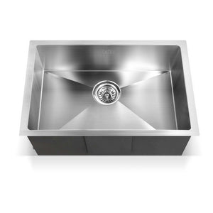 Cefito | Kitchen Sink | 60X45CM | Stainless Steel Basin | Single Bowl | Silver