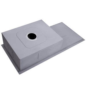 Cefito | Kitchen Sink | 96X45CM | Stainless Steel Basin | Single Bowl | Silver