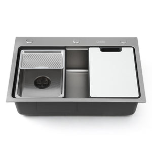 304 Stainless Steel Kitchen Sink | Bar Sink | Millet Grain Finish
