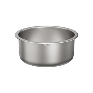 Cefito | Kitchen Sink | 43cm Round | Stainless Steel Basin | Single Bowl | Silver Finish