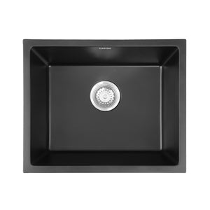 Granite Kitchen Sink | 55x45cm | Single Bowl | Black