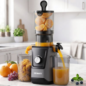 Slow Juicer | 200W Cold Press Fruit & Vegetable Juicer