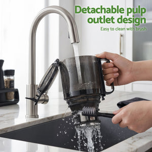 Slow Juicer | 200W Cold Press Fruit & Vegetable Juicer