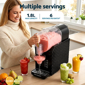 Slushie Machine | 1.8L | Frozen Drinks Maker | Black