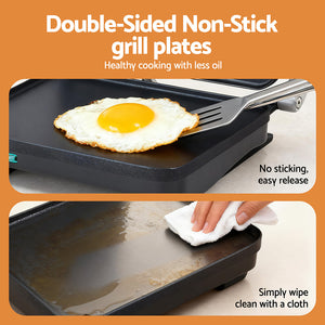 3-in-1 Sandwich Maker | Grill + Steak Press | 1000W