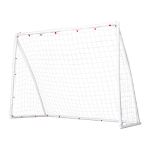 Everfit Soccer Goal Net | 8FT | UPVC Frame | PE Mesh | Weatherproof | Backyard