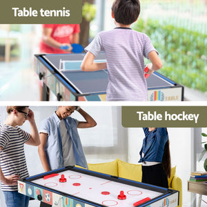 Foldable Soccer Table | 4-in-1 Game | Foosball, Table Tennis, Pool, Hockey