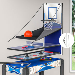 5-In-1 Game Table | Pool Table | Tennis | Air Hockey | Basketball | Arcade Gift