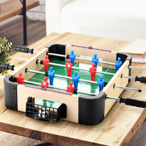 Mini Soccer Table | Foosball Football Game | Home Family Party Gift | Tabletop Size