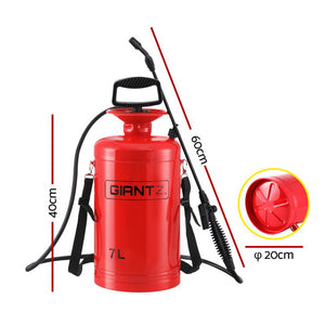 Weed Sprayer | Pressure 7L | Shoulder Pesticide | Metal