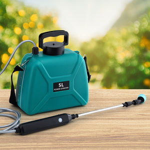 Electric Garden Sprayer | 5L | USB Rechargeable | Shoulder Weed Sprayer