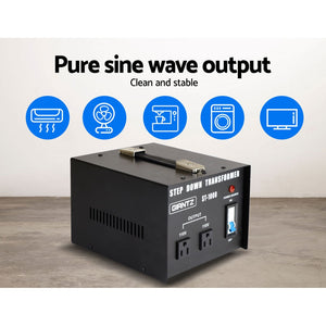 Step Down Transformer | 1000W | 240V to 110V Voltage Converter | AU-US