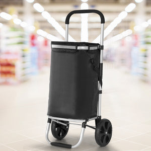 Emajin | Shopping Trolley Cart | Foldable | 45KG | Black