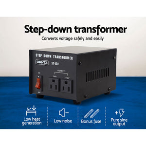 Step Down Transformer | 500W | 240V to 110V | Voltage Converter | AU-US