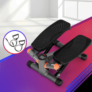 Everfit Mini Stepper with Resistance Rope | Aerobic Step Trainer | Home Gym | 150KG