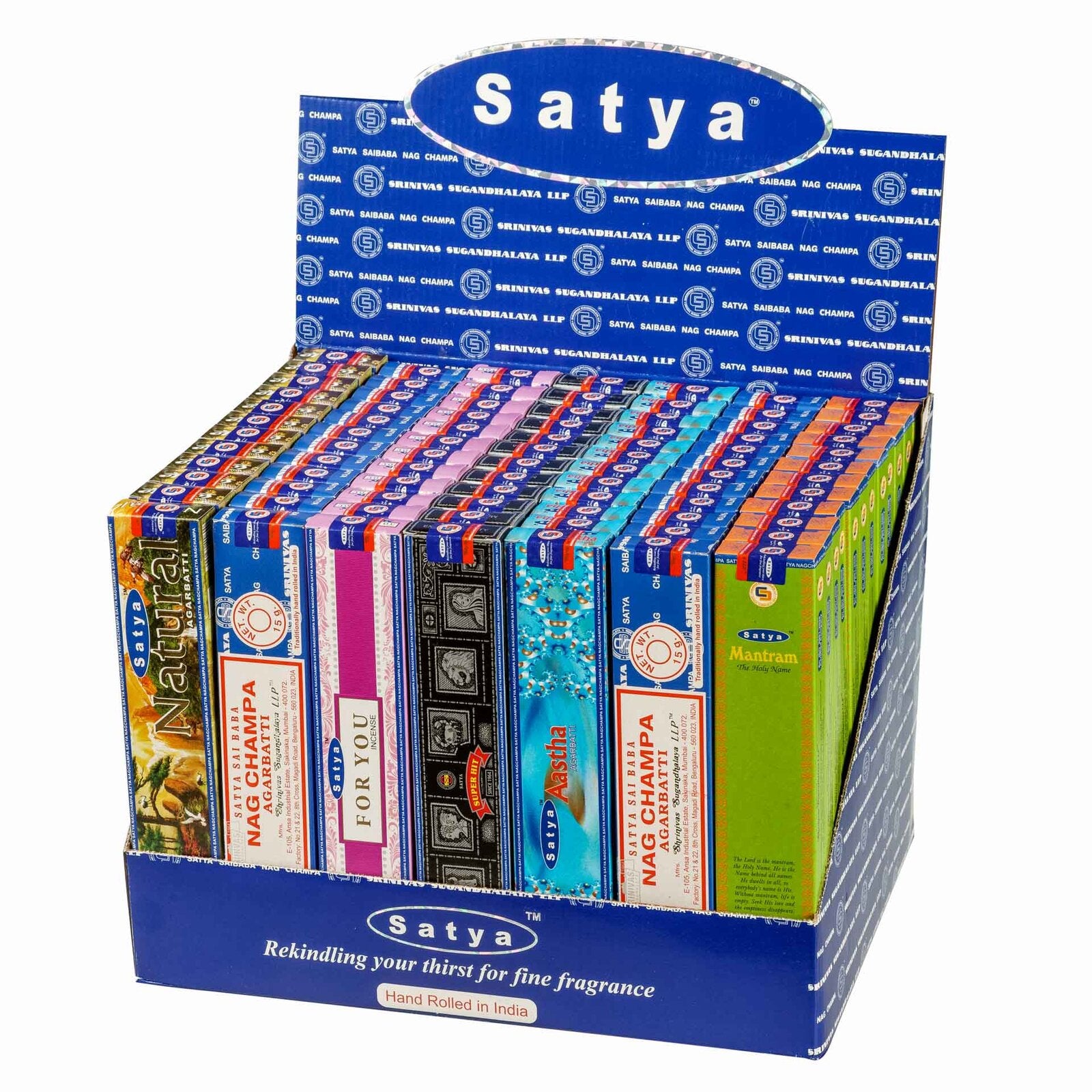 Satya Popular Series Bulk Incense Box | 84 Packets
