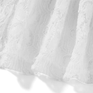 Hollow Out Lace Beach Summer Dress | White + Black Options | Sizes S-L