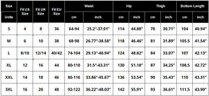 Hippie Styled High Waisted Pants With Loose Wide Legs | Sizes S - XXXL