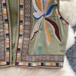 Cute Women's O-Neck Vest | Bohemian Styled | Various Colours