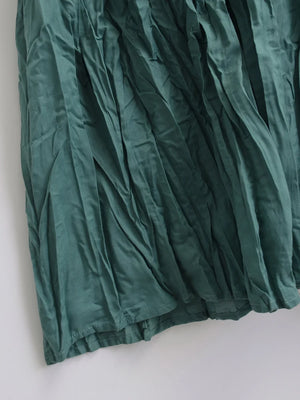 Women's Vintage Pleated Mini Dress | V-Neck | XS-L