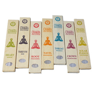 Chakra Incense Stick Bundle | Hand Rolled In Nepal