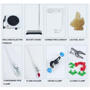 Essential Oil Extraction Separator | Steam Distillation Apparatus with Hot Stove & Graham Condenser | Full Set | 2000ml / 1000ml / 500ml Options