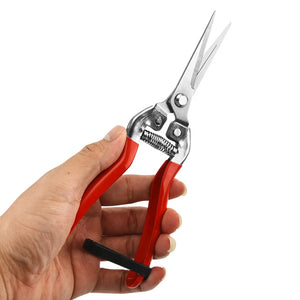 Garden Pruning Scissors / Snips | Stainless Steel | 17cm